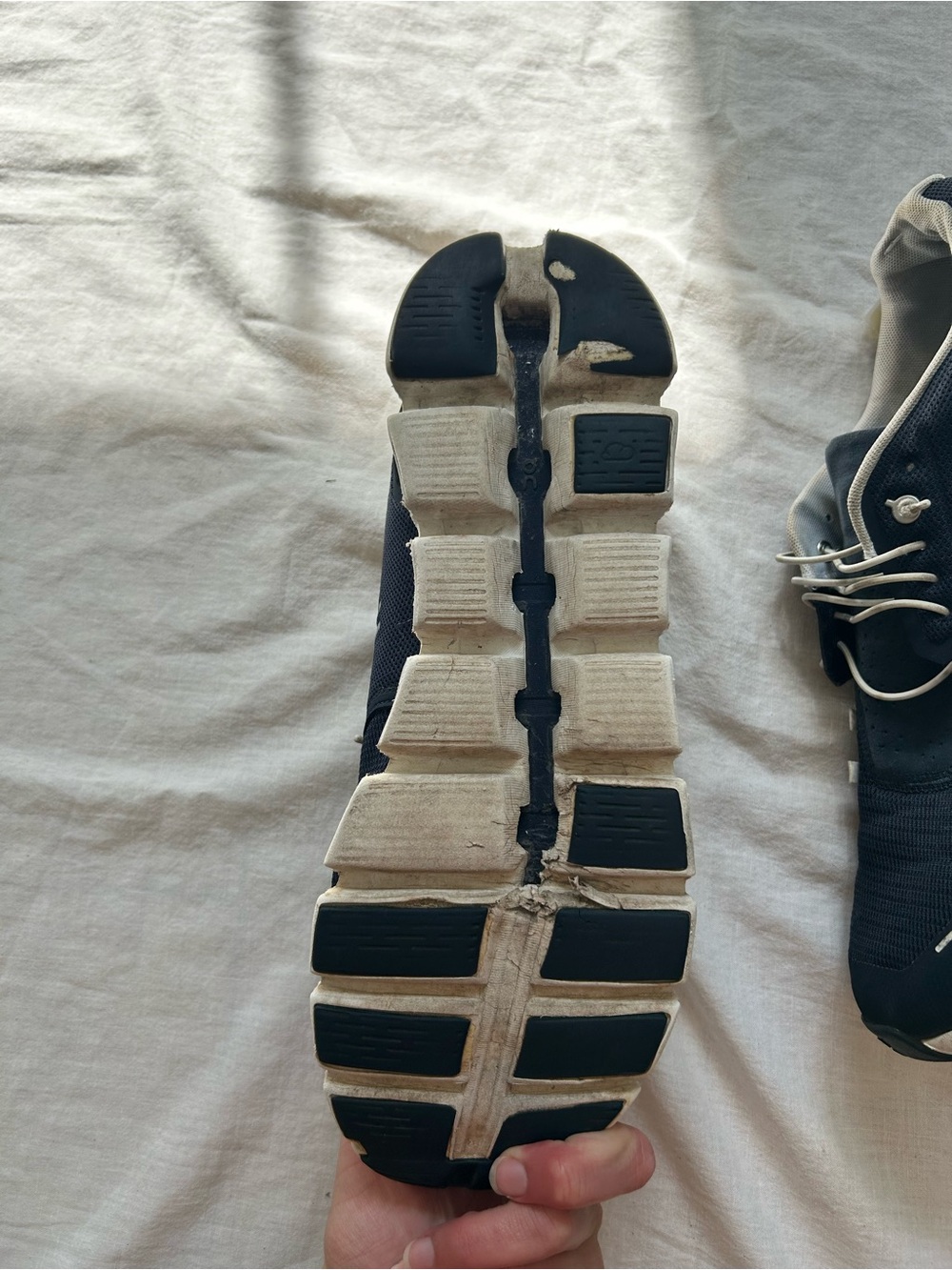 On Running Men’s Athletic Shoes — Black and White - Picture 5 of 5